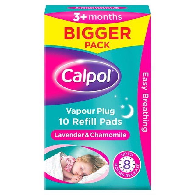 Calpol Vapour Plug Refill Pads, 10 Per Pack