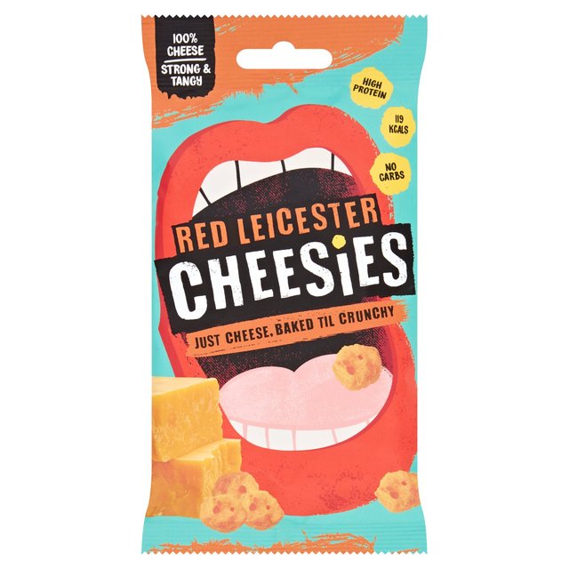 Cheesies Red Leicester Crunchy Popped Cheese, 20g