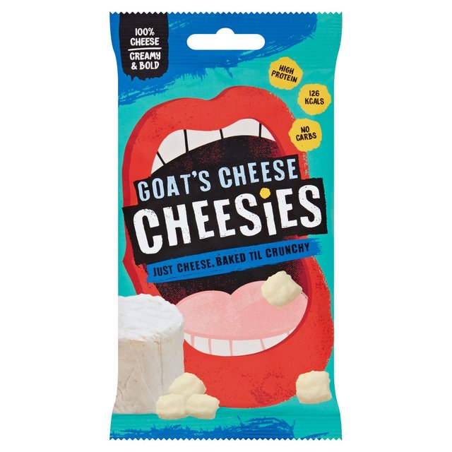 Cheesies Goats Cheese Crunchy Popped Cheese, 20g