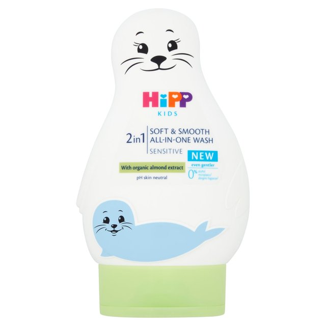 HiPP Kids Soft & Smooth All-in-one Wash Seal for Sensitive Skin, 260g