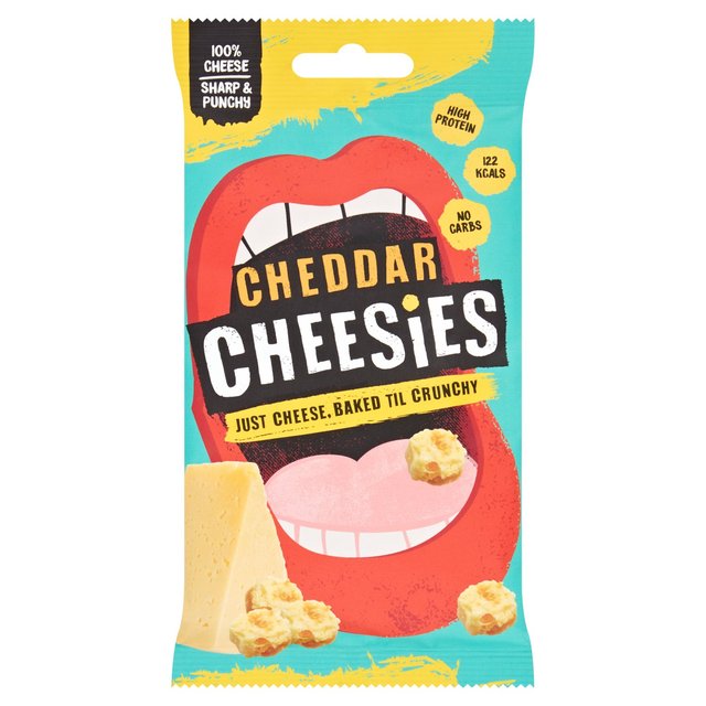 Cheesies Cheddar Crunchy Popped Cheese, 20g