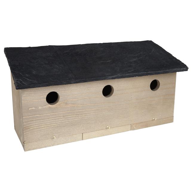 Gardman Sparrow Colony Nest Box for Wild Birds, 18x44x21.5cm