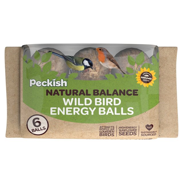 Peckish Natural Balance Wild Bird Energy Balls, 6pk