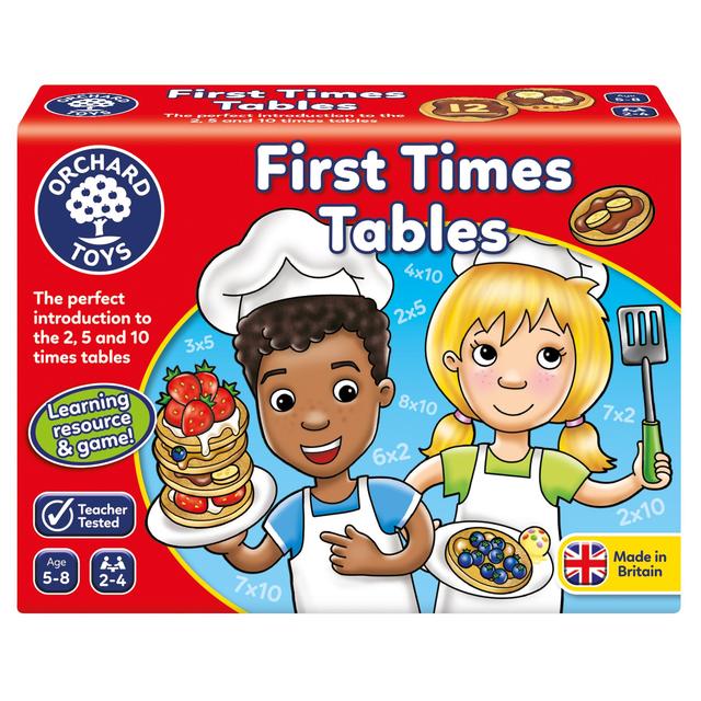 Orchard Toys First Times Tables, 5-8 Years