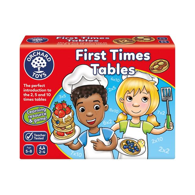 Orchard Toys First Times Tables, 5-8 Years