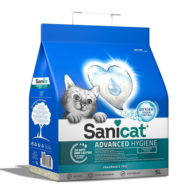 Sanicat Advanced Hygiene Cat Litter, 5L