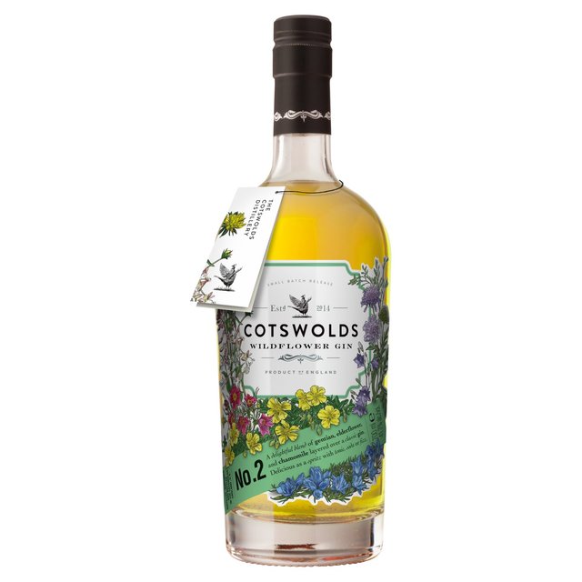 Cotswolds Distillery No2 Wildflower Gin, 70cl