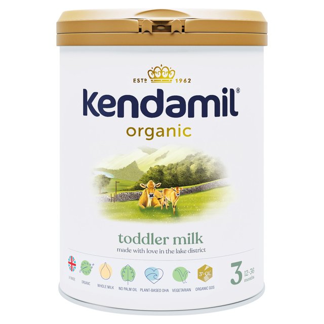 Kendamil Organic Toddler Milk Stage 3, 12-36 Months, 800g