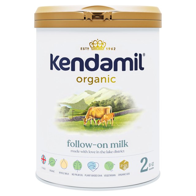 Kendamil Organic 2 Follow-on Milk Powder, 6-12 Mths, 800g