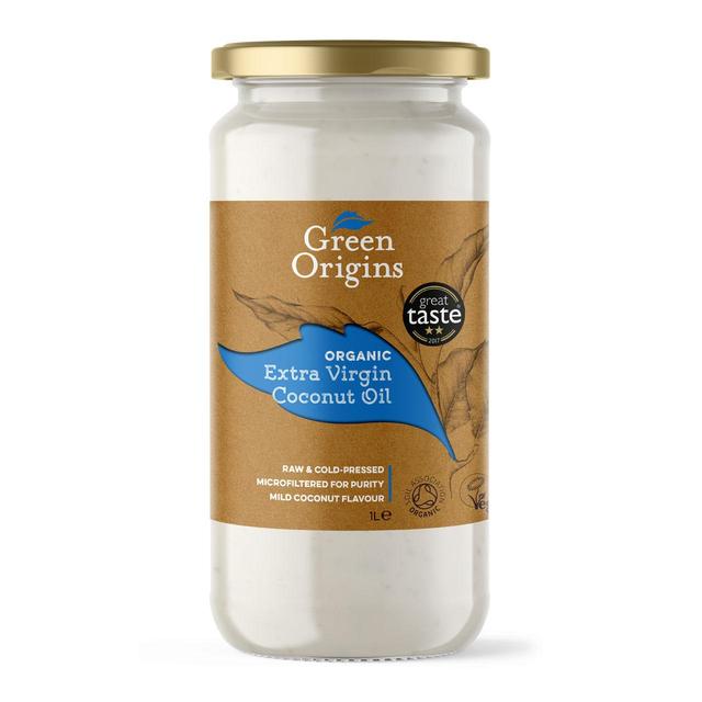 Green Origins Organic Extra Virgin Coconut Oil, 1L
