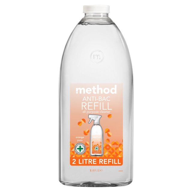 Method Antibacterial All Purpose Cleaner Refill Orange Yuzu, 2L
