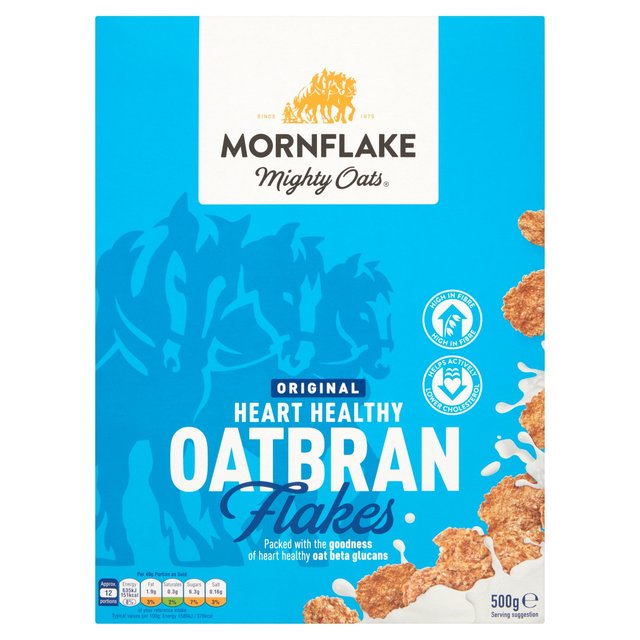 Mornflake Oatbran Flakes Original, 500g