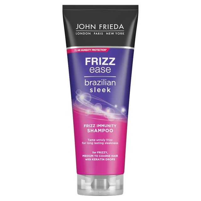 John Frieda Frizz Ease Brazilian Sleek Frizz Immunity Shampoo, 250ml