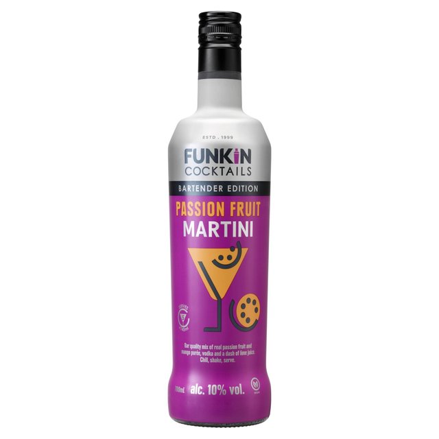 Funkin Passion Fruit Martini Cocktail Bottle, 70cl