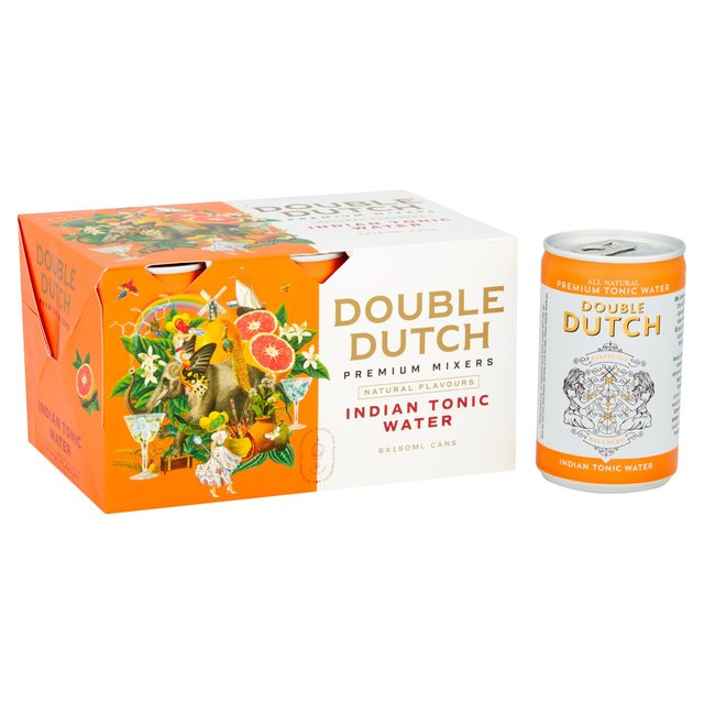 Double Dutch Indian Tonic, 6 x 150ml