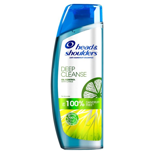 Head & Shoulders Deep Cleanse Oil Control Anti Dandruff Shampoo, 400ml