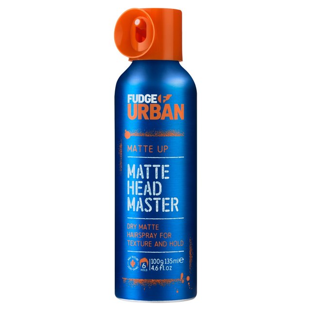 Fudge Urban Matte Headmaster Hairspray, 135ml