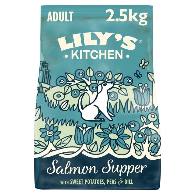 Lily’s Kitchen Salmon Supper Grain Free Complete Adult Dry Dog Food, 2.5kg