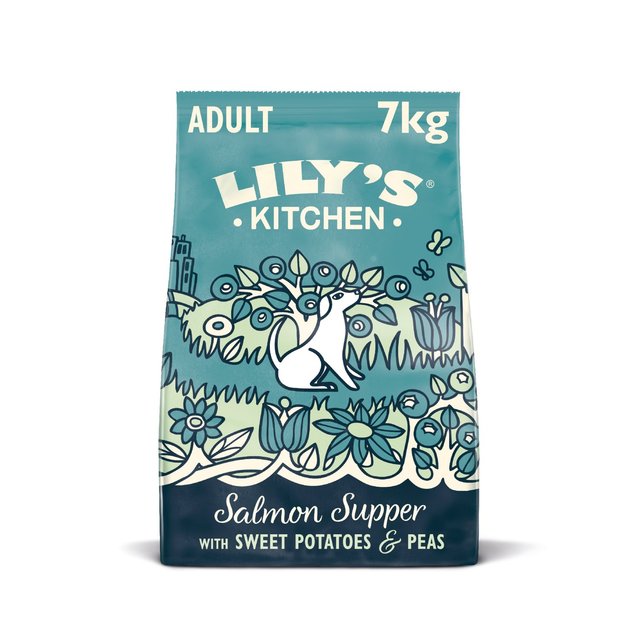 Lily’s Kitchen Salmon Supper Grain Free Complete Adult Dry Dog Food, 7kg