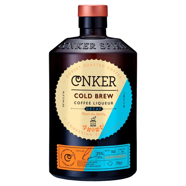 Conker Spirit Conker Cold Brew Decaffeinated Coffee Liqueur, 70cl