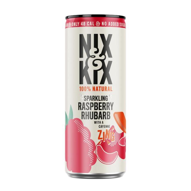 Nix & Kix Raspberry & Rhubarb, 250ml