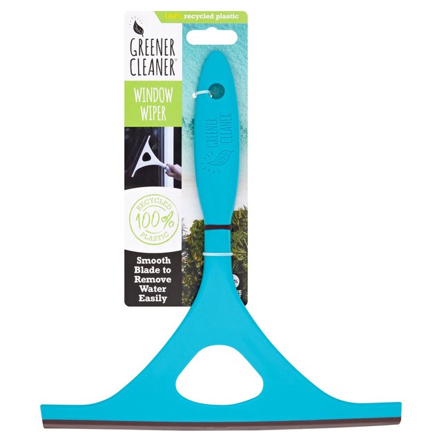 Greener Cleaner 100% Recycled Plastic Window Wiper Turquoise, 828ml