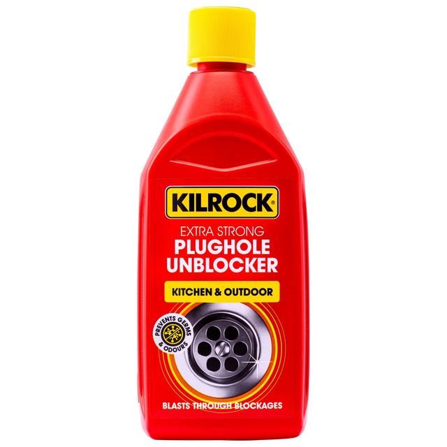 Kilrock Plughole Unblocker Kitchen, 500ml