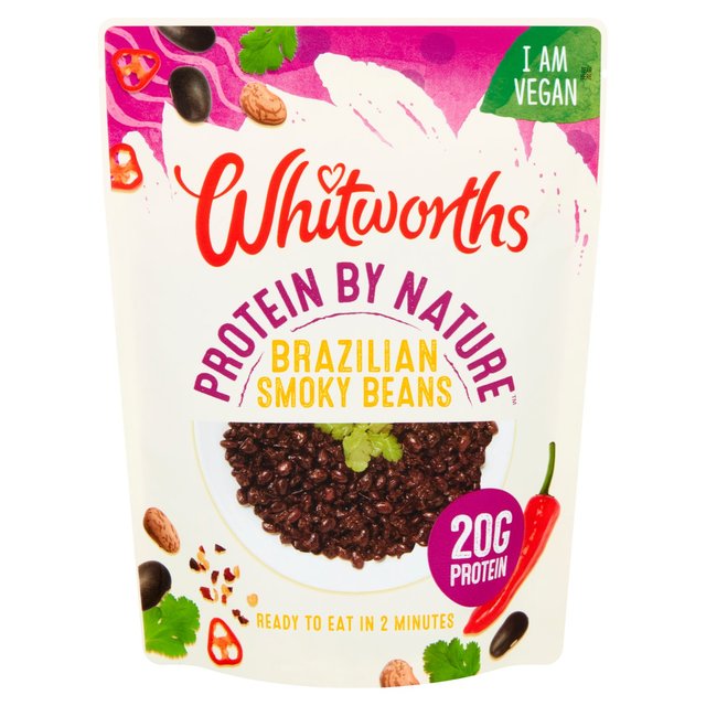 Whitworths Brazilian Protein by Nature Smoky Beans, 250g