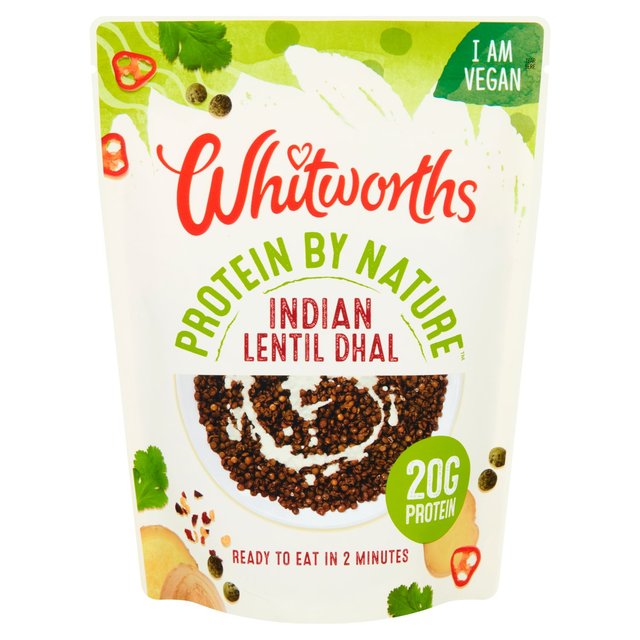 Whitworths Protein by Nature Indian Lentil Dhal, 250g
