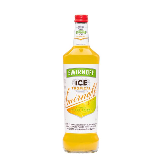 Smirnoff Ice Tropical Vodka Premixed Drink, 70cl