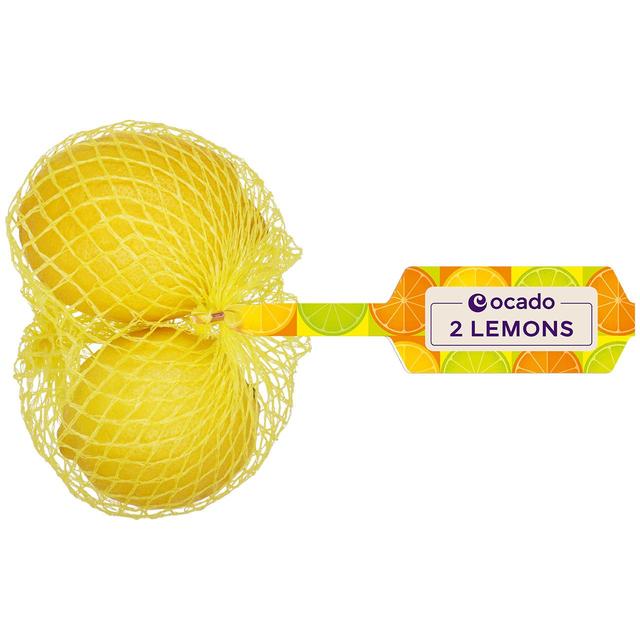 Ocado Lemons Twin Pack, 2 Per Pack