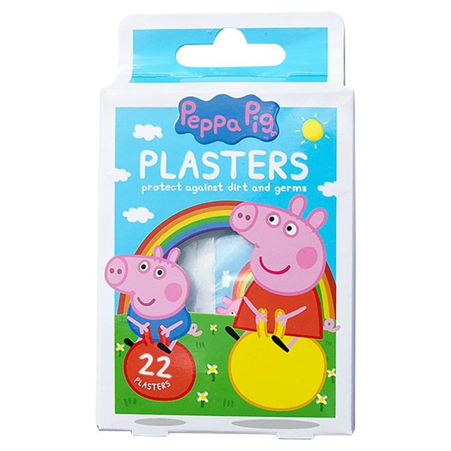 Jellyworks Peppa Pig Plasters, 22 Per Pack