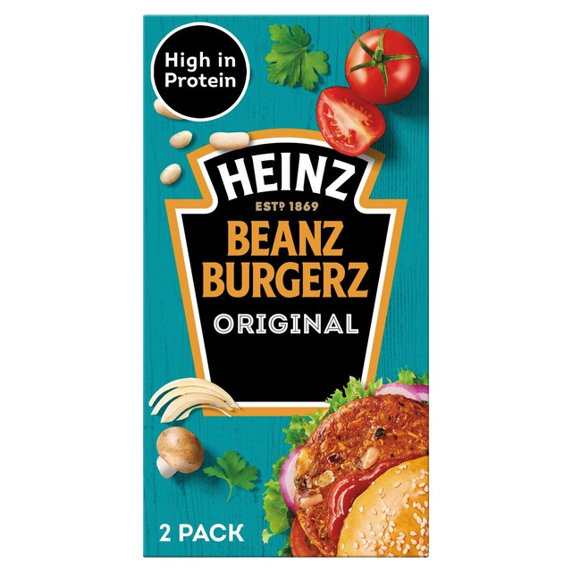 Heinz Classic Plant Based Bean Burgers 2 Pack, 180g