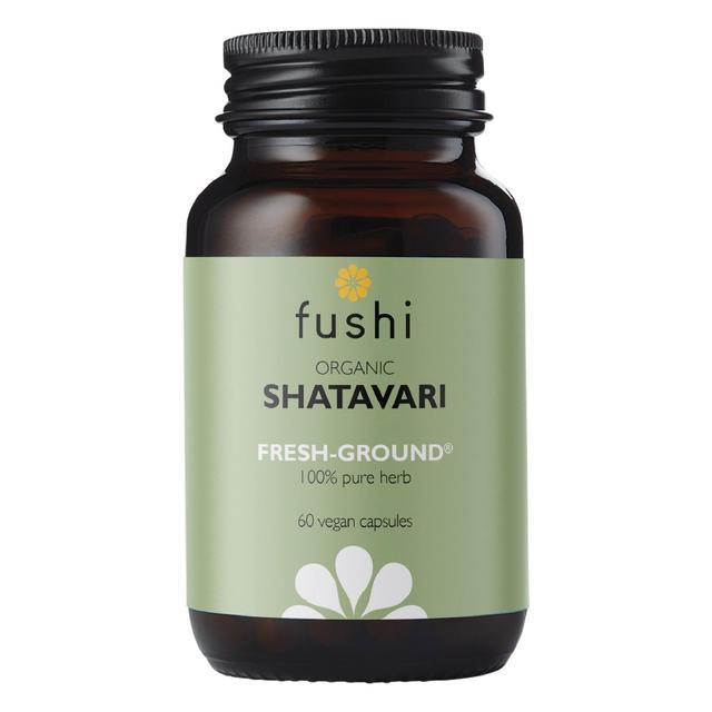 Fushi Organic Shatavari Supplement Capsules, 60 Per Pack