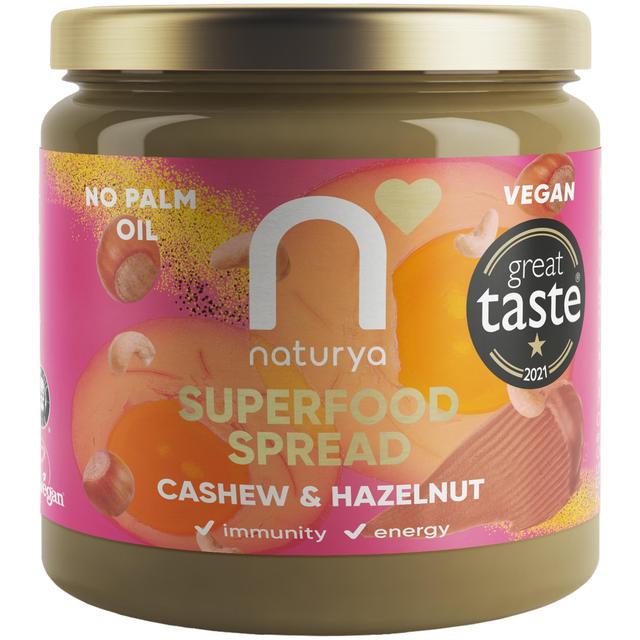 Naturya Superfood Spread Cashew & Hazelnut Smooth, 170g