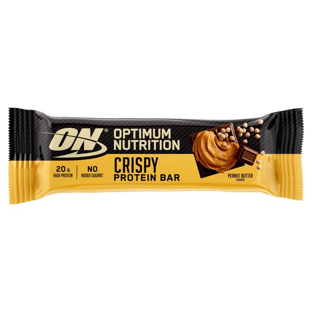 Optimum Nutrition Peanut Butter Crispy Protein Bar, 65g