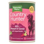 Country Hunter 80% Pheasant & Goose with Superfoods Wet Dog Food 