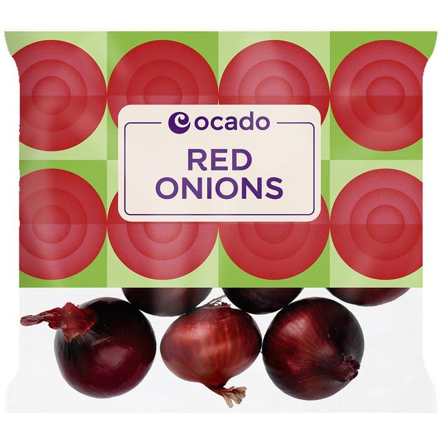 Ocado Red Onions, 1kg
