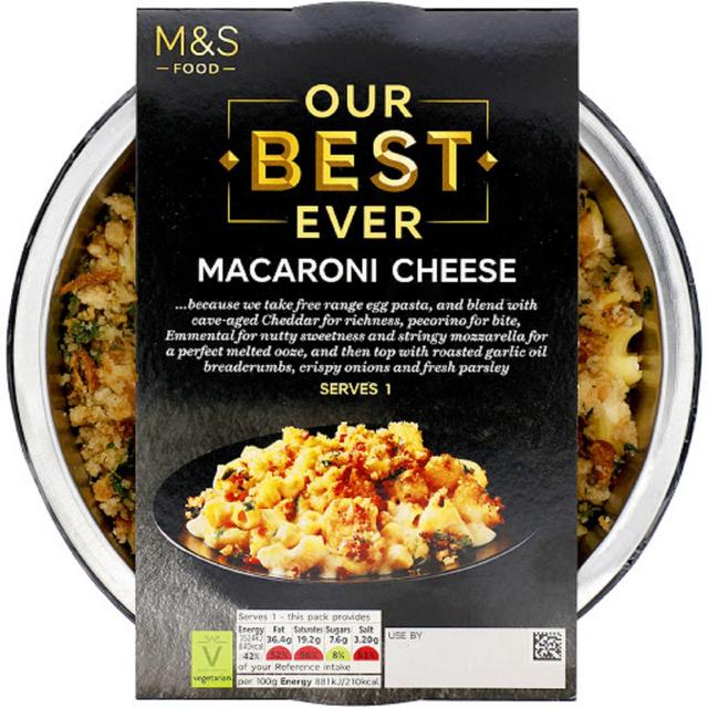 M & S Our Best Ever Macaroni Cheese for One, 400g