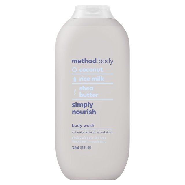 Method Simply Nourish Body Wash, 532ml