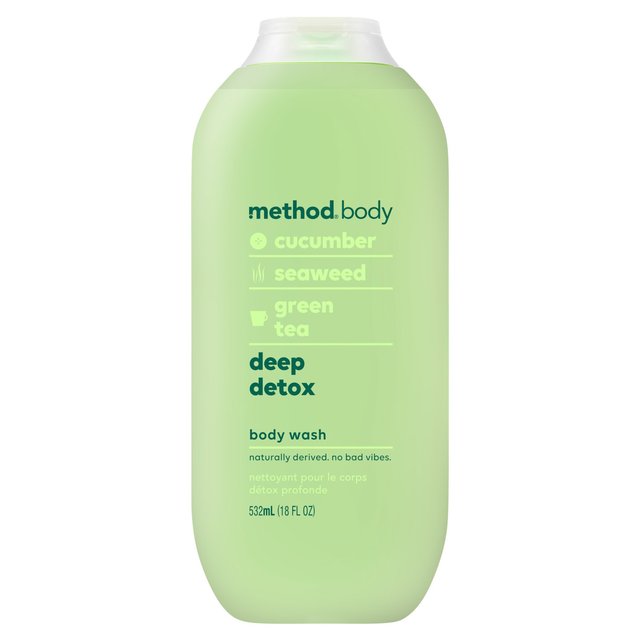 Method Deep Detox Body Wash, 532ml