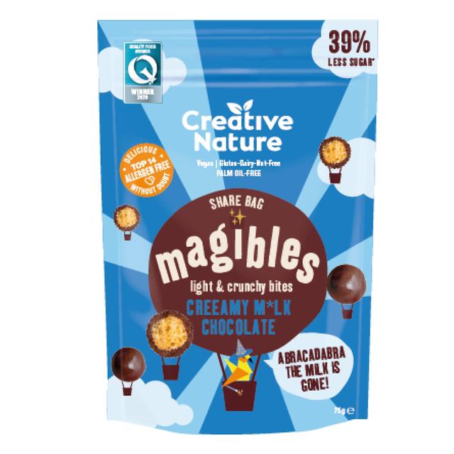 Creative Nature Magibles Creeamy Mylk Chocolate Share Bag 75g