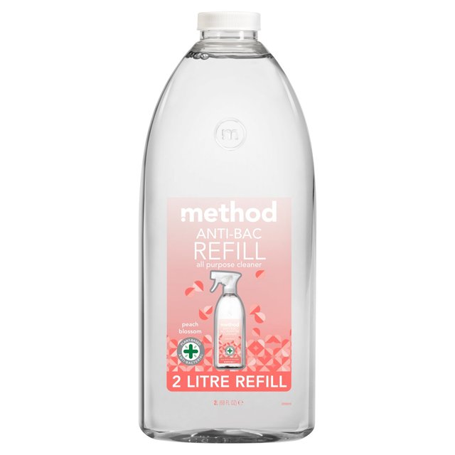 Method Antibacterial All Purpose Cleaner Refill Peach Blossom, 2L
