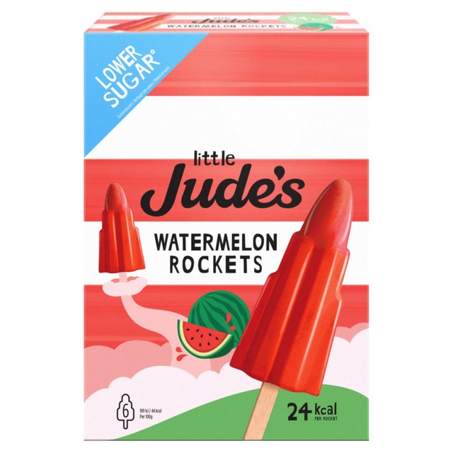 Little Jude’s Watermelon Rockets, 6 x 55ml