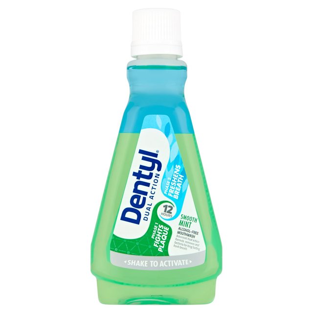 Dentyl Dual Action CPC Mouthwash Smooth Mint, 100ml