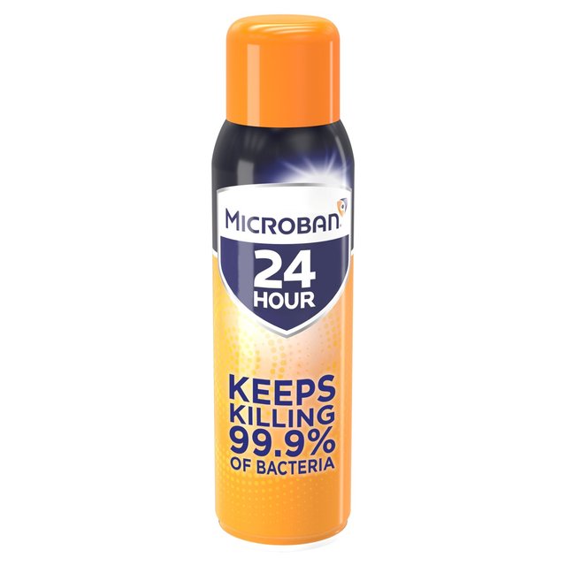 Microban 24 Hour Multi Purpose Anti-Bacterial Aerosol Citrus, 400ml
