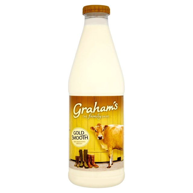 Golden Grahams Grahams Gold Top Smooth Milk, 1l