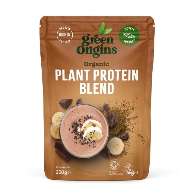 Green Origins Organic Plant Protein Blend With Rice, Pea, Hemp, 250g