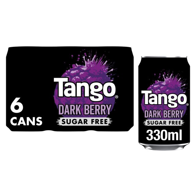 Tango Dark Berry Sugar Free, 6 x 330ml