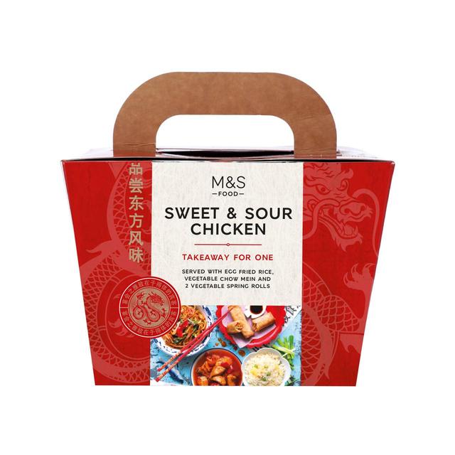 M & S Sweet & Sour Chicken Takeaway for One, 540g